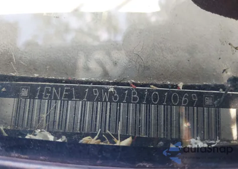 2001 Chevrolet Astro Ls from USA, damaged, VIN 1GNEL19W31B101069